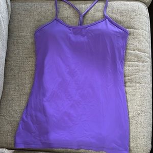 Lululemon Power Y tank size 8